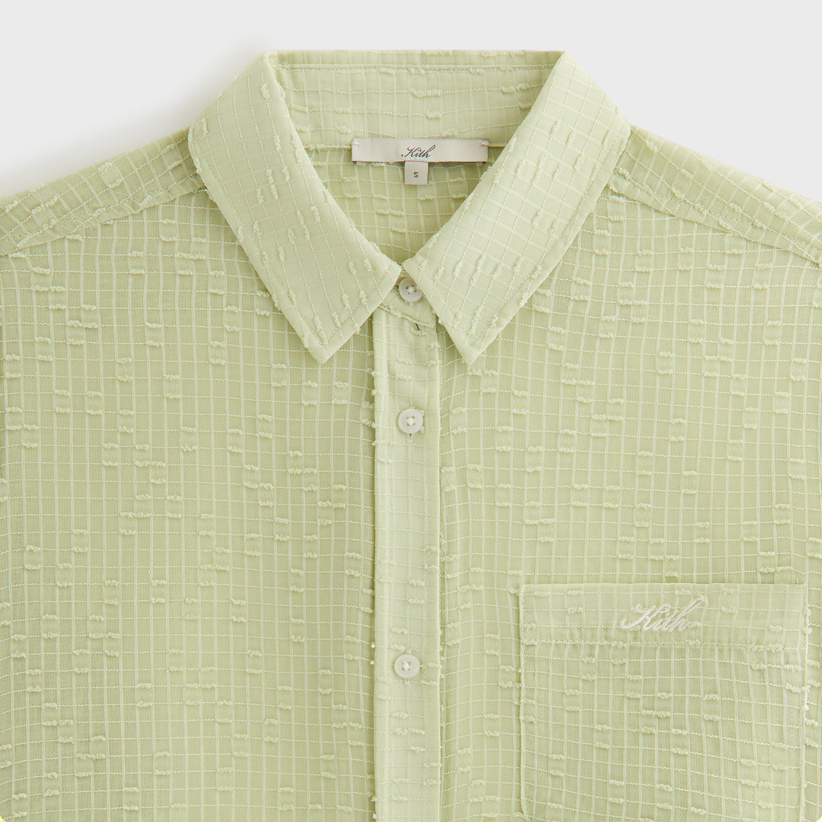 Kith Women Ora II Clipped Jacquard Shirt - Vera | Kith Recommended