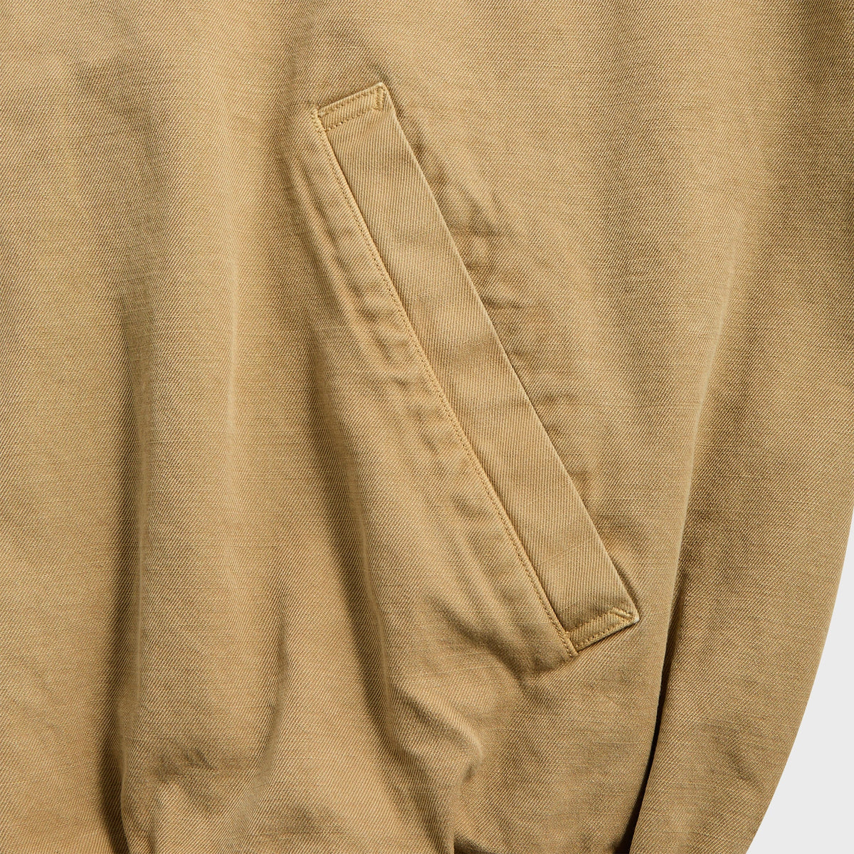Auralee Product Dyed Finx Garbadine Swing Top - Dyed Beige | Kith Premium
