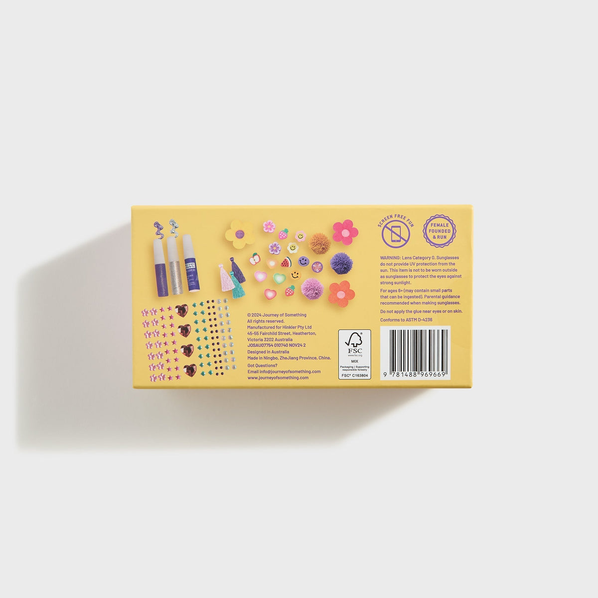 Ingram Decorate Your Own Flower Sunglasses Kit DIY Kids Craft Set | Kith Popular