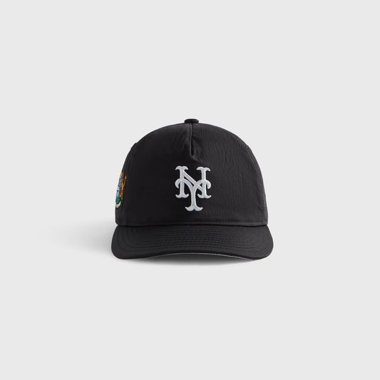 Kith & New Era for the New York Mets Nylon 9FIFTY A-Frame - Black | Kith Premium