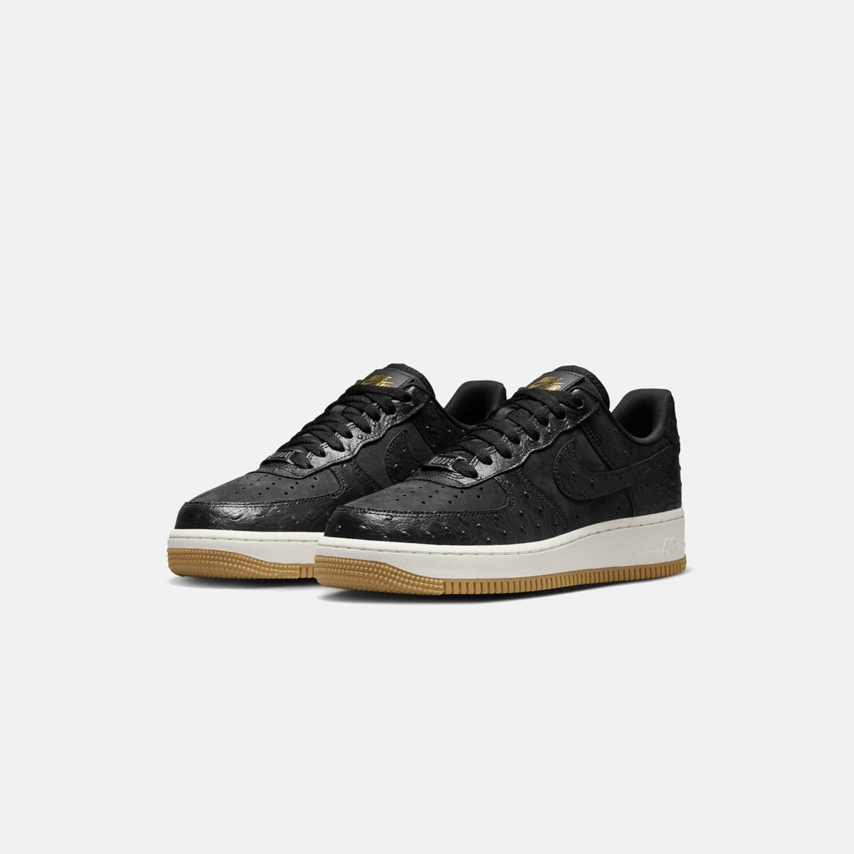 Nike WMNS Air Force 1 Low - Black / Sail / Gum Light Brown | Kith Signature