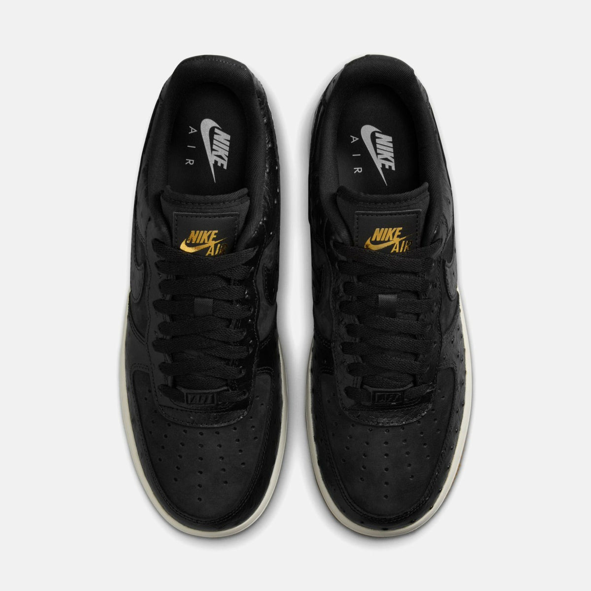 Nike WMNS Air Force 1 Low - Black / Sail / Gum Light Brown | Kith Signature