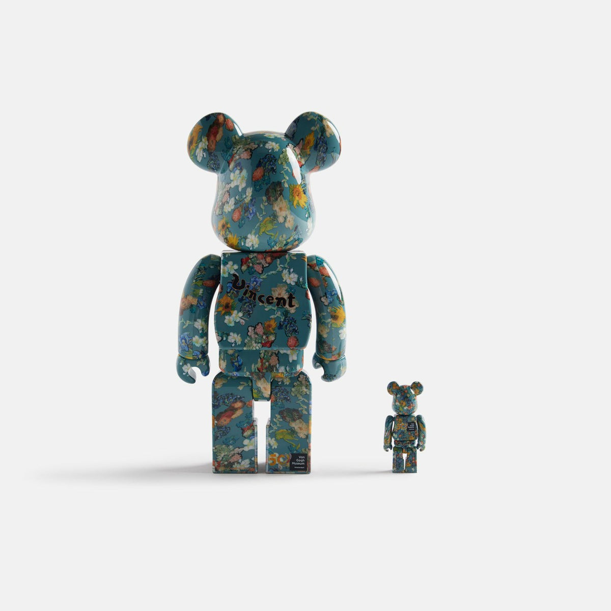 Medicom Toy BE@RBRICK 50th Anniversary of the Van Gogh Museum 100% + 4 | Kith Classic