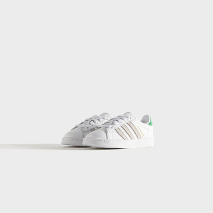 Kith Kids Classics for adidas Originals TD Campus 80s - White / Fairwa | Kith Top Pick