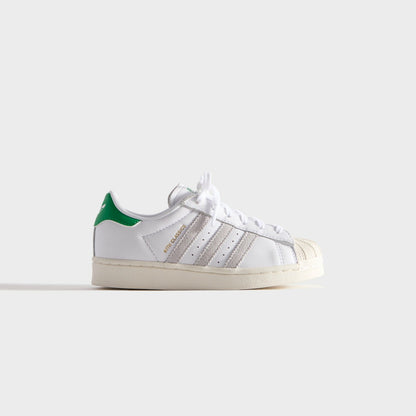 Kith Kids Classics for adidas Originals PS Superstar - White / Fairway | Kith Value