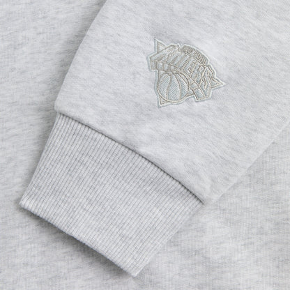 Kith for the New York Knicks Y2K Vintage Nelson Crewneck - Light Heath | Kith Great Value