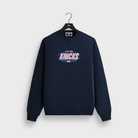 Kith for the New York Knicks Y2K Vintage Nelson Crewneck - Nocturnal | Kith Special Offer