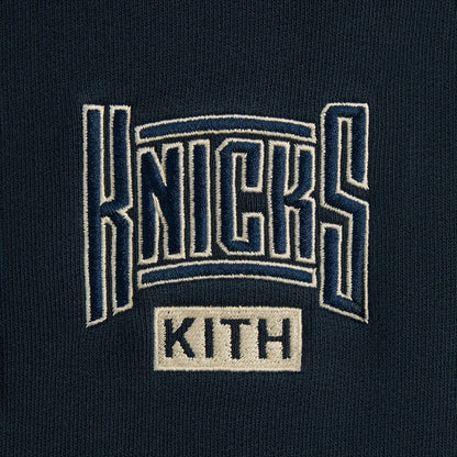 Kith for the New York Knicks Arched Vintage Nelson Sweatpant - Nocturn | Kith Quality