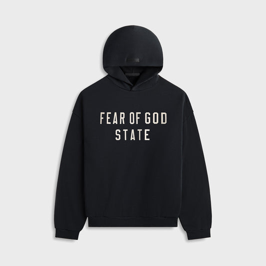 Essentials Heavy Fleece Hoodie - Black | Kith Best Price