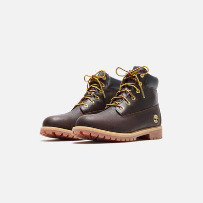 Timberland Youth 6 Inch Lace Up Waterproof Boot - Dark Brown | Kith Latest