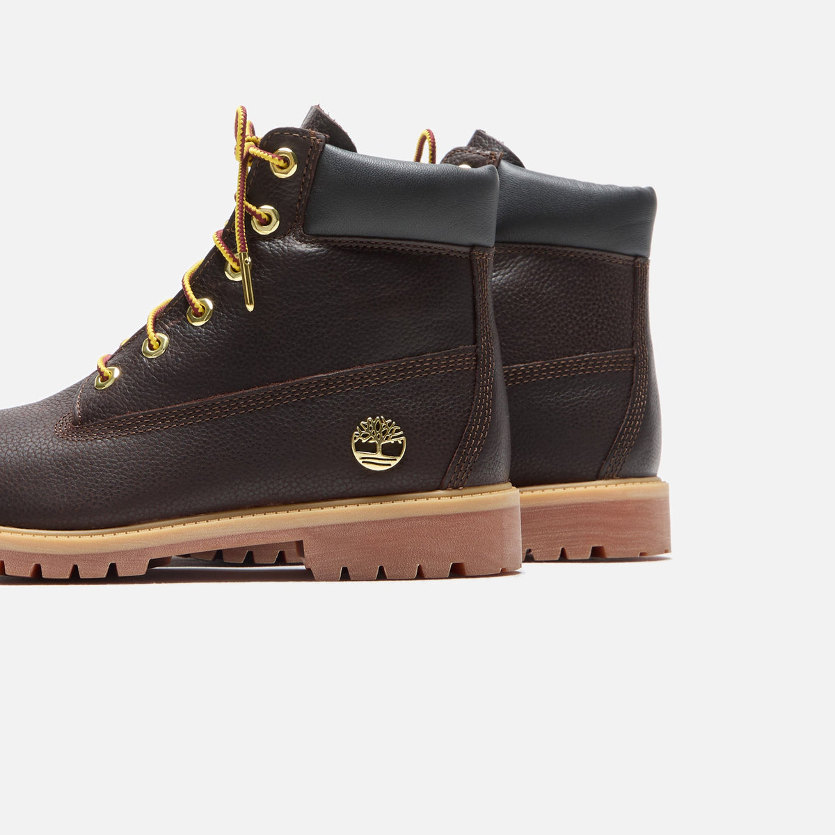 Timberland Youth 6 Inch Lace Up Waterproof Boot - Dark Brown | Kith Latest