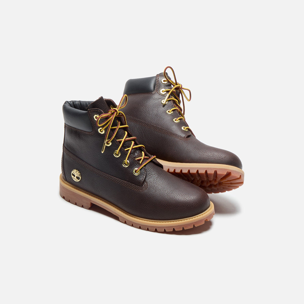 Timberland Youth 6 Inch Lace Up Waterproof Boot - Dark Brown | Kith Latest
