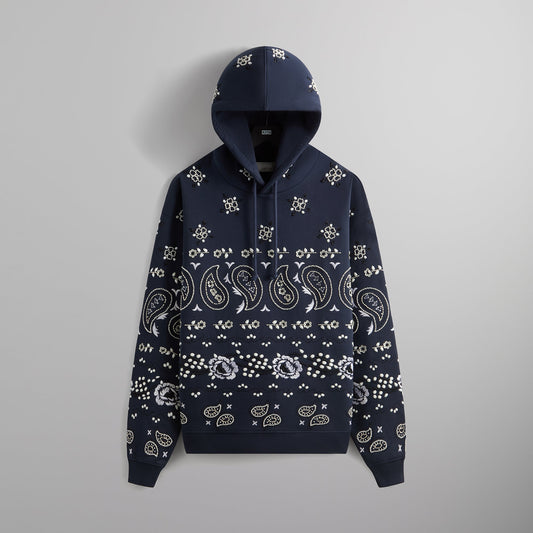 &Kin Paisley Floral Williams III Hoodie - Nocturnal | Kith Value