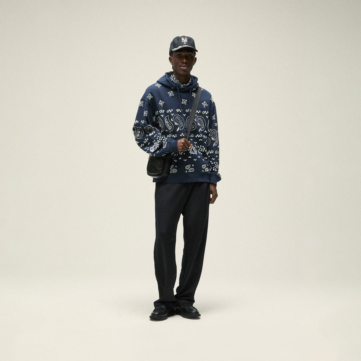 &Kin Paisley Floral Williams III Hoodie - Nocturnal | Kith Value