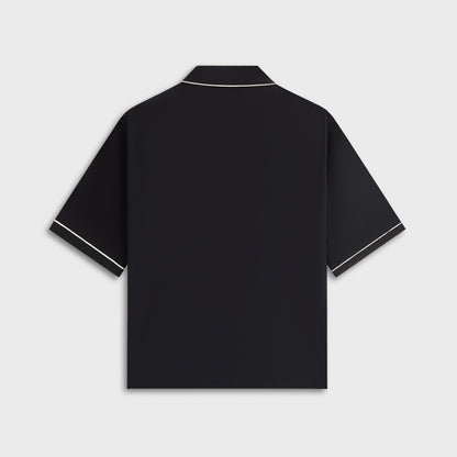 Kith Women Elena Snap Front Shirt - Black | Kith Value
