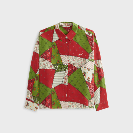 Kith Women Siena Patchwork Print Shirt - Kyoho | Kith New