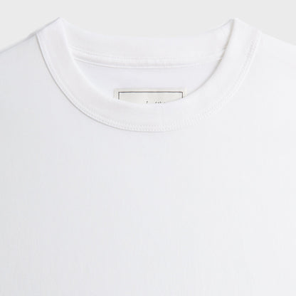 &Kin Pima Jersey Alex Boxy Tee - White | Kith Great Value