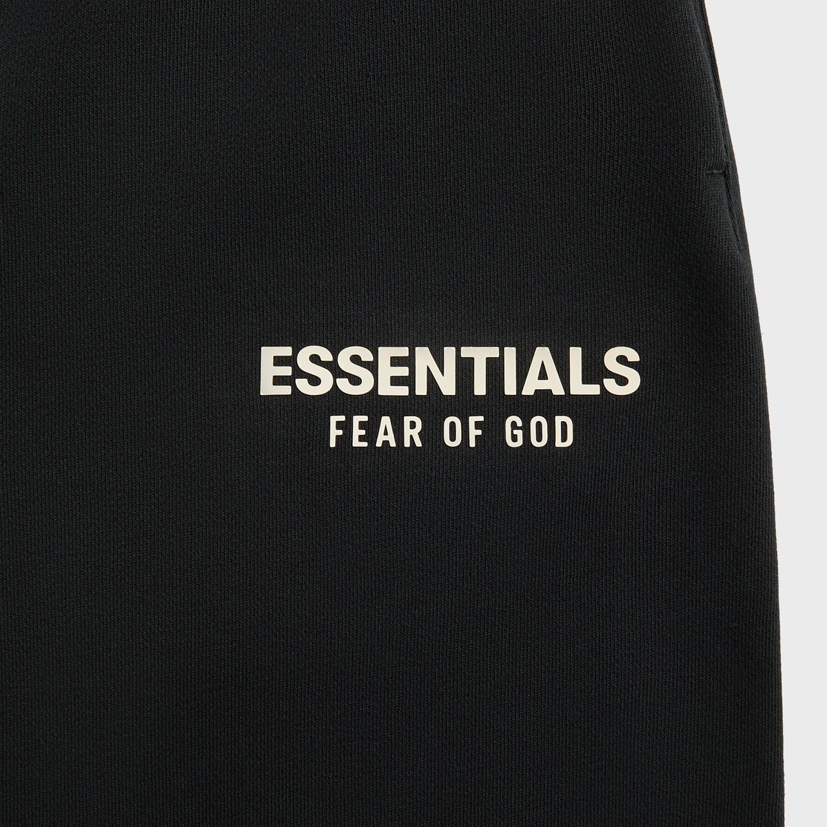 Essentials Classic Fit Fleece Sweatpant - Jet Black | Kith Popular
