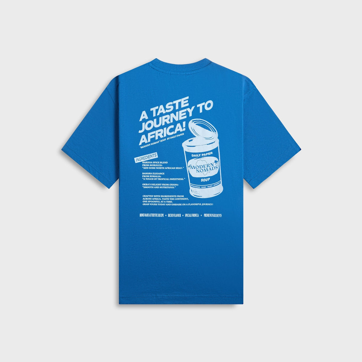 Daily Paper Soup Tee - True Blue | Kith Customer Favorite