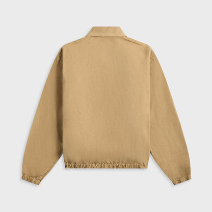 Auralee Product Dyed Finx Garbadine Swing Top - Dyed Beige | Kith Premium