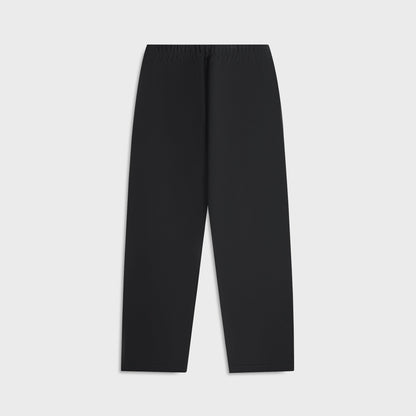 Essentials Relaxed Fleece Sweatpant - Jet Black | Kith Discount